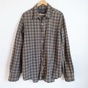 Abercrombie & Fitch Men's Plaid Button Down Shirt